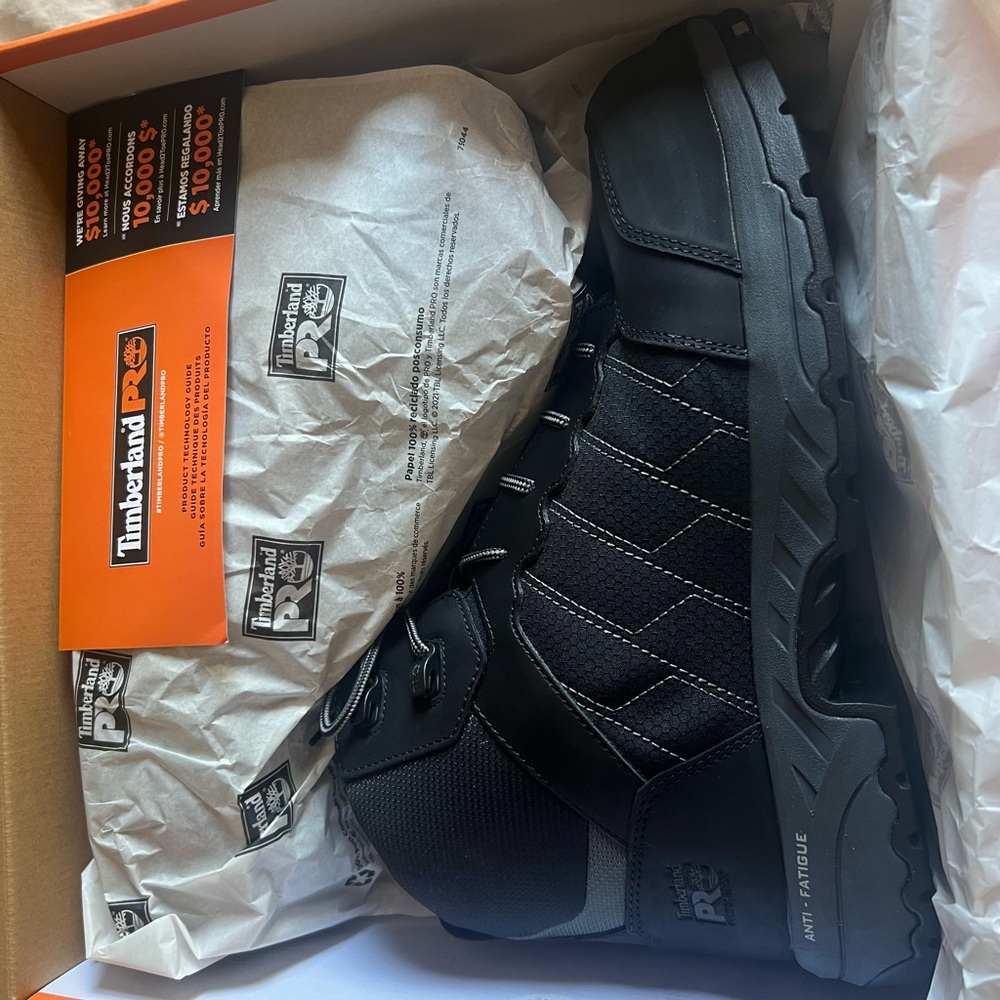 Timberland PRO Black Durable Work Boots